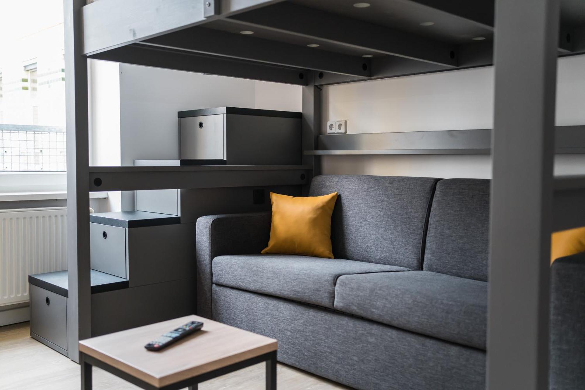 Homaris Boxi Studios Berlin Szoba fotó